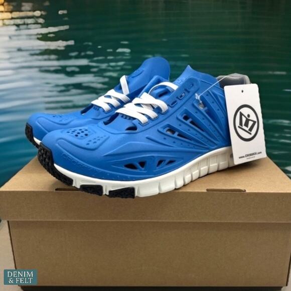 Crosskix APX Pacific Blue Hybrid Water Shoes Men’s 6 & 9 Unisex NEW in Box - Picture 1 of 14